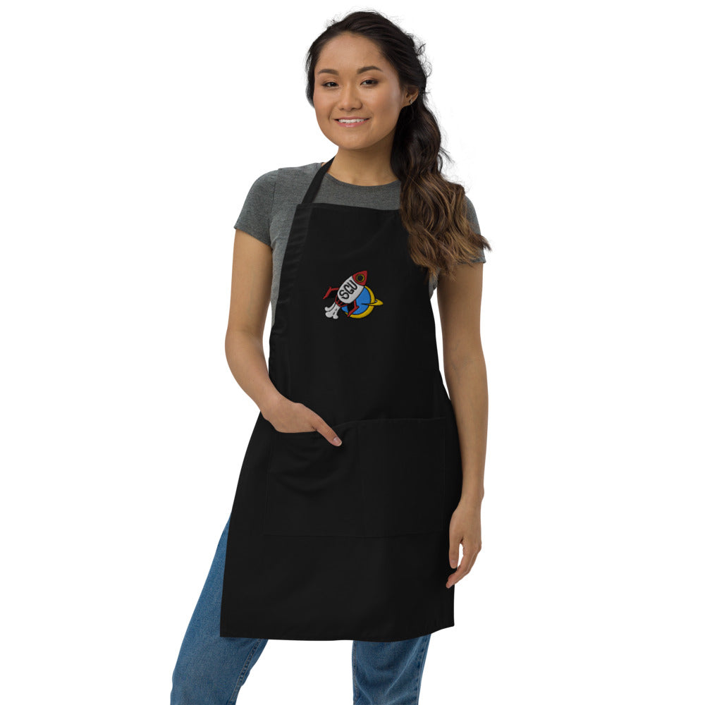 SGU Embroidered Apron - Intended for cooking meatballs