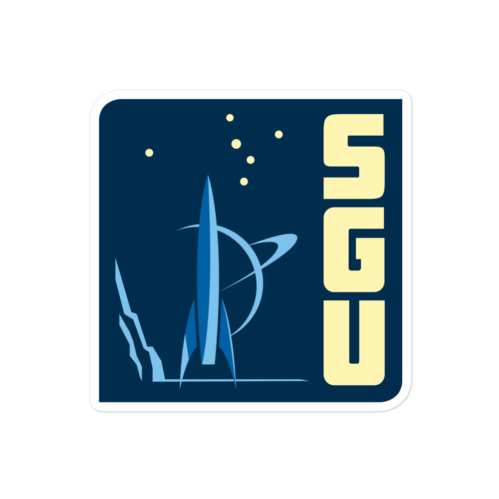 SGU Sticker - Can be used as Kin-easy-o Tape for your face.