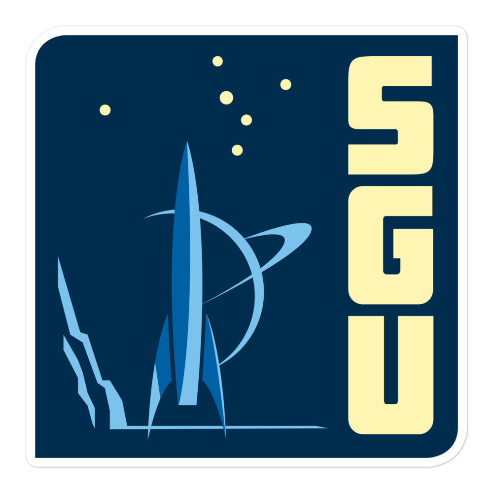 SGU Sticker - Can be used as Kin-easy-o Tape for your face.