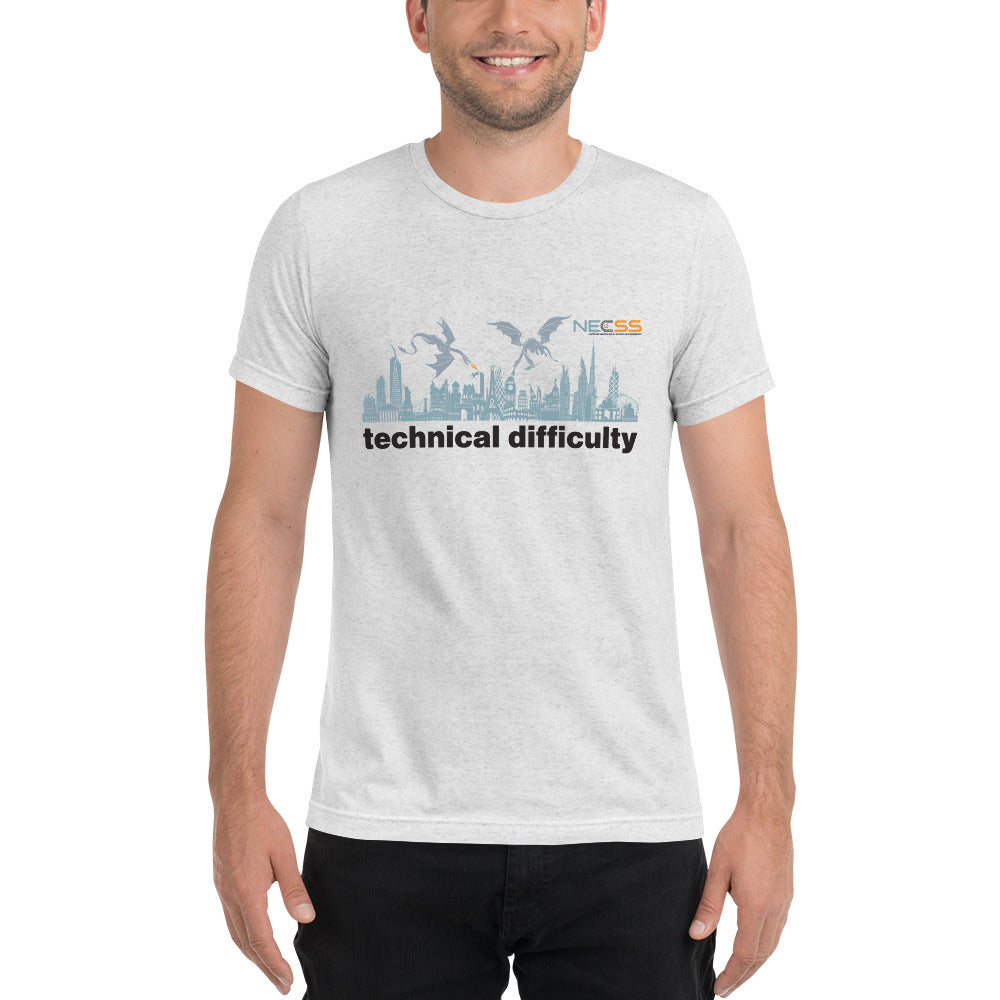 NECSS 2020 Technical Difficulty Unisex Short sleeve t-shirt