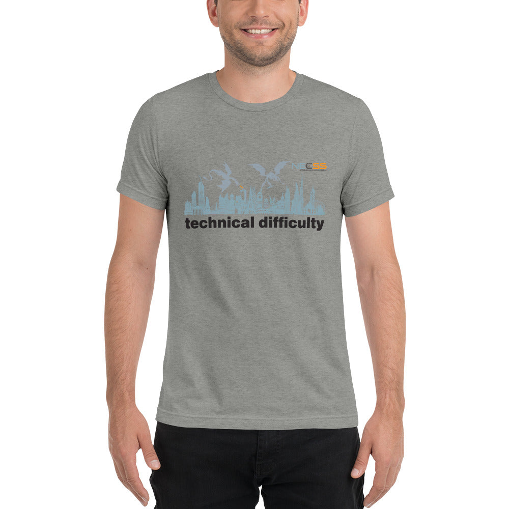 NECSS 2020 Technical Difficulty Unisex Short sleeve t-shirt