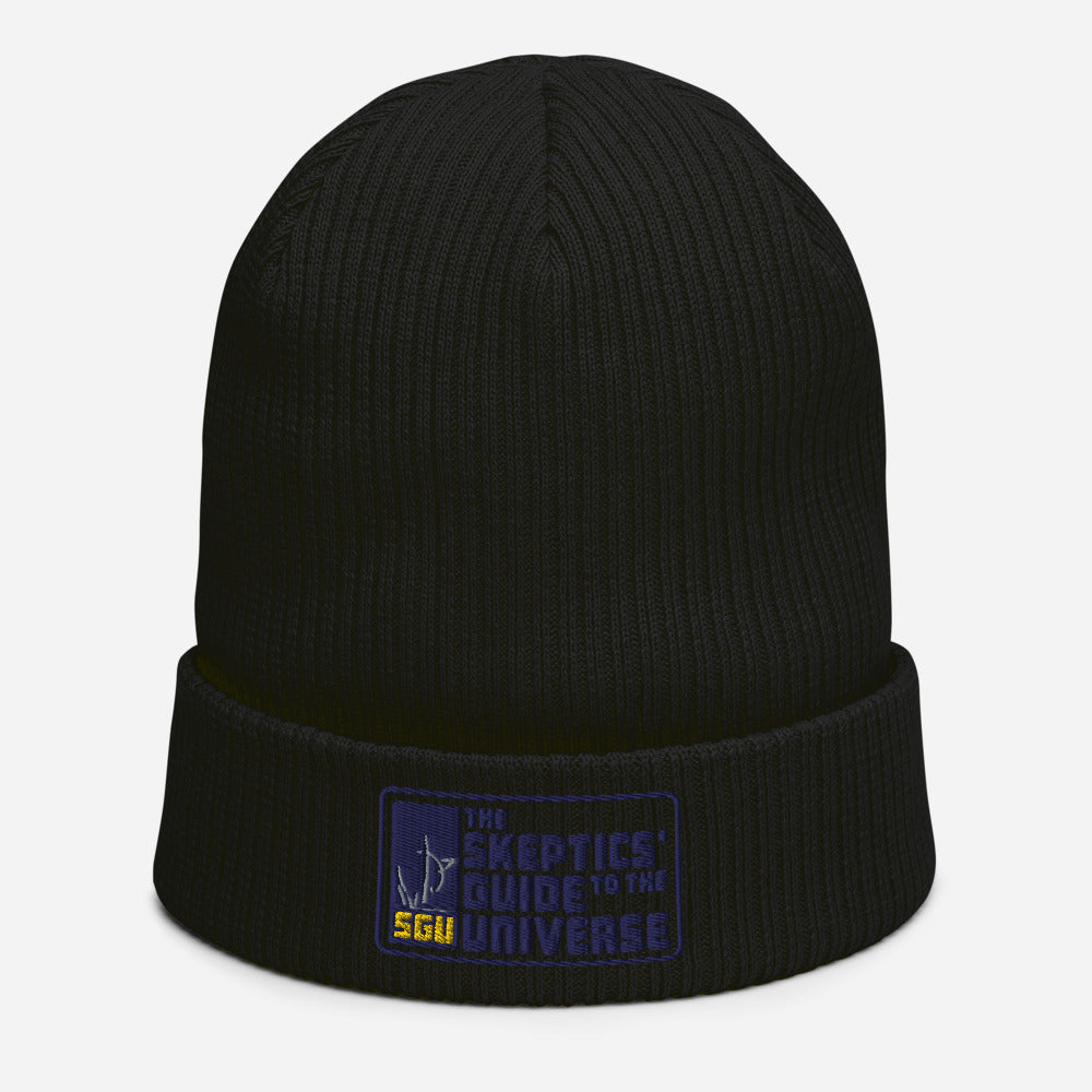 The SGU organic, free range, non-GMO ribbed beanie for your pleasure!