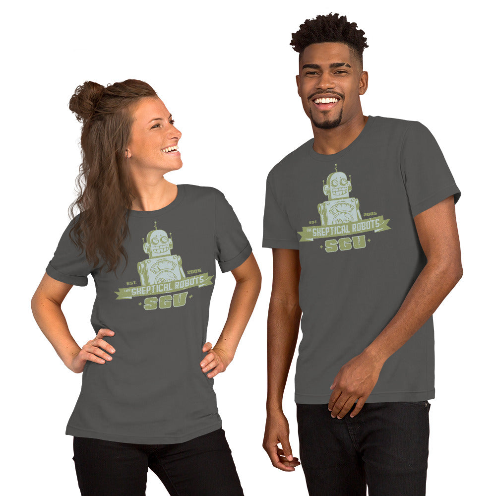 Skeptical Robot Short-Sleeve Unisex T-Shirt