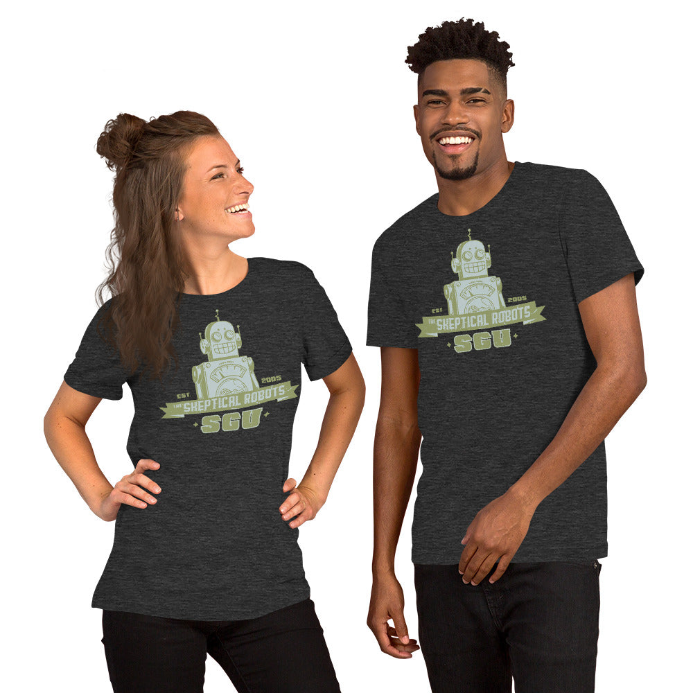 Skeptical Robot Short-Sleeve Unisex T-Shirt