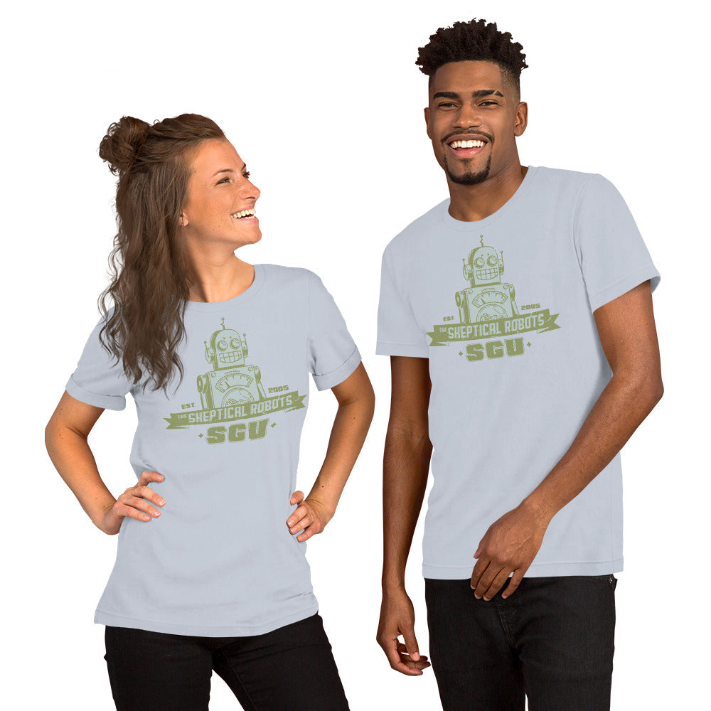 Skeptical Robot Short-Sleeve Unisex T-Shirt