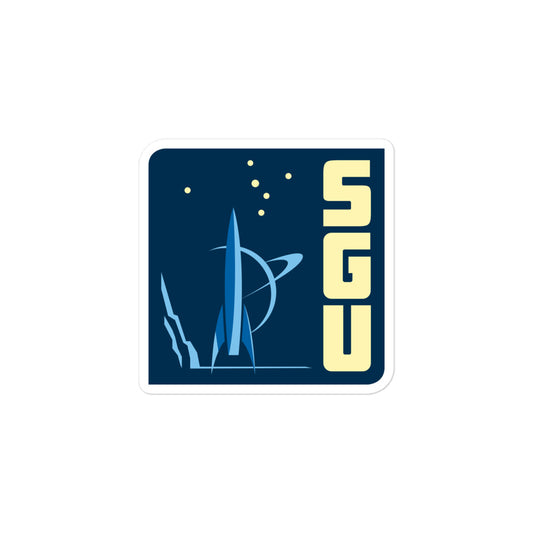 SGU Sticker - Can be used as Kin-easy-o Tape for your face.